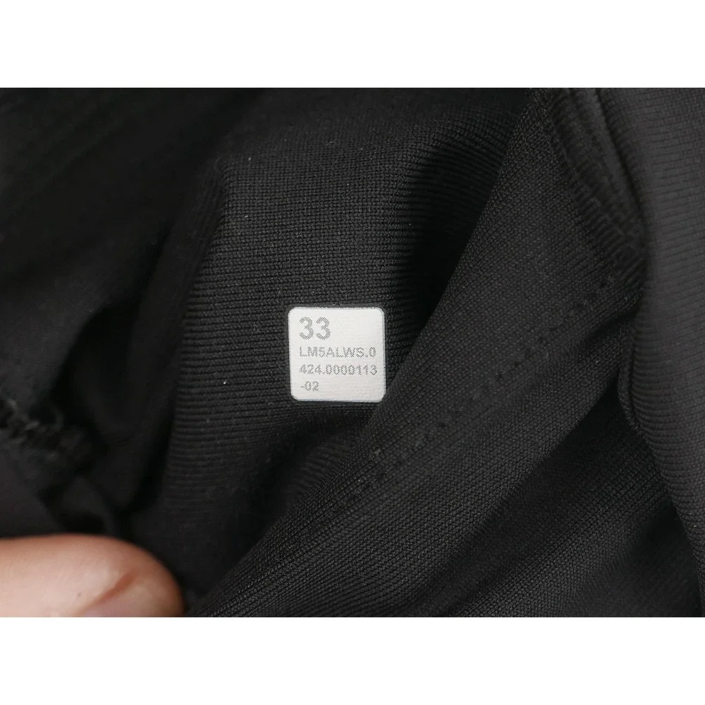 Lululemon ABC Slim Fit Warpstreme Pants Black Chino 5-Pocket Stretch Men's 33x31